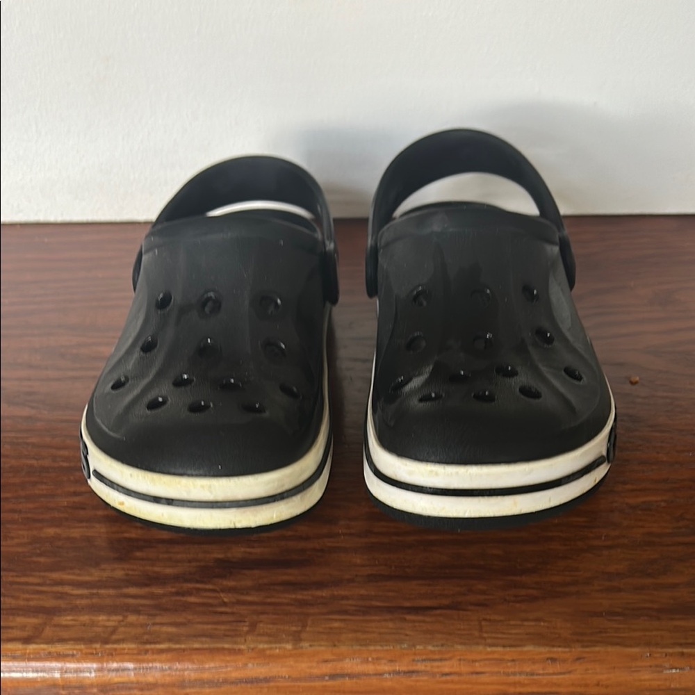 Kids Black Crocs